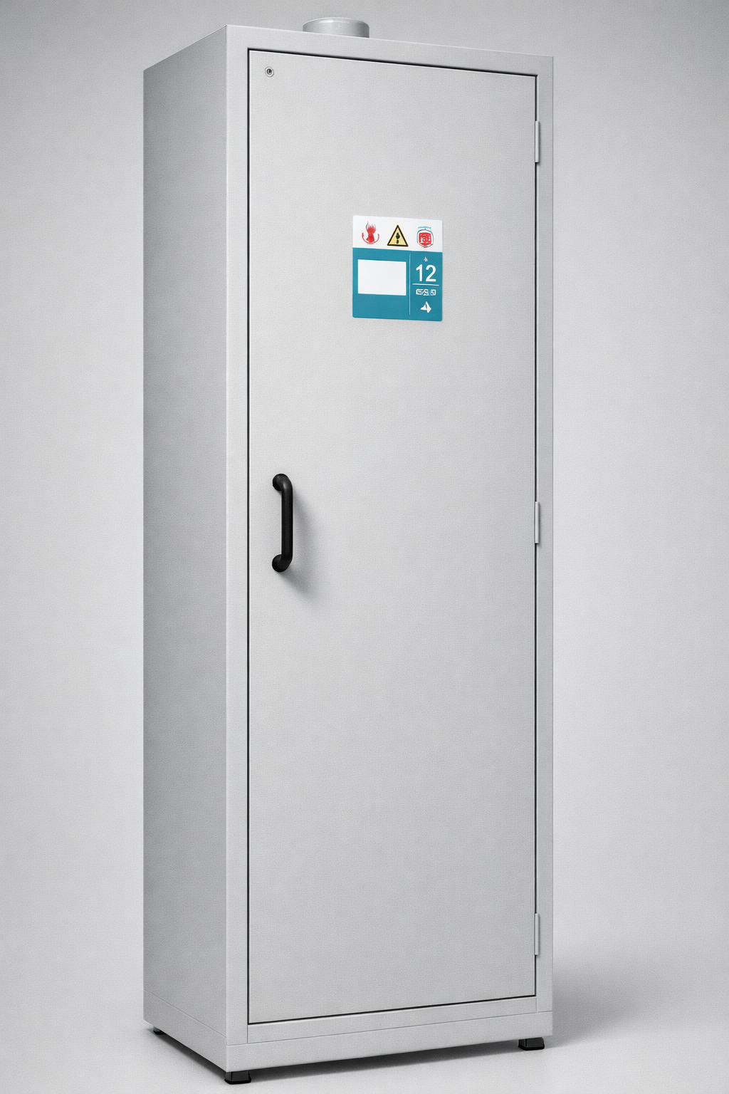Fire-resistant chemical cabinet HTG 088-02 - safe storage of hazardous and flammable substances