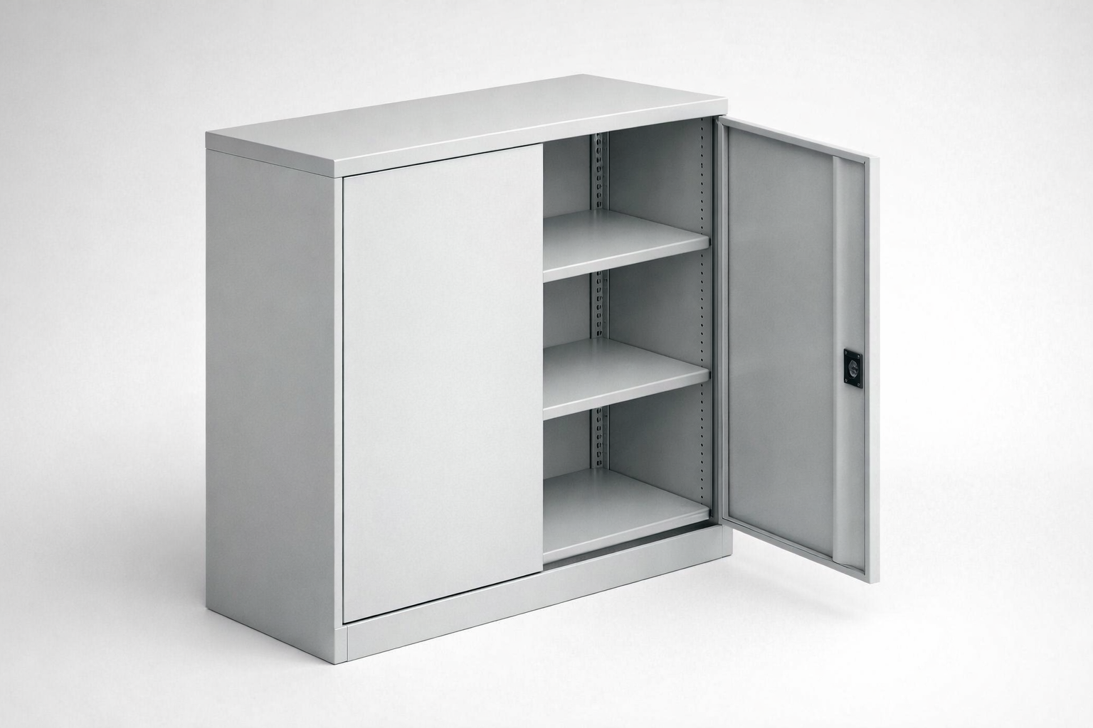 Metal office cabinet Sbm 102 st - orderly storage of documents, binders and records in