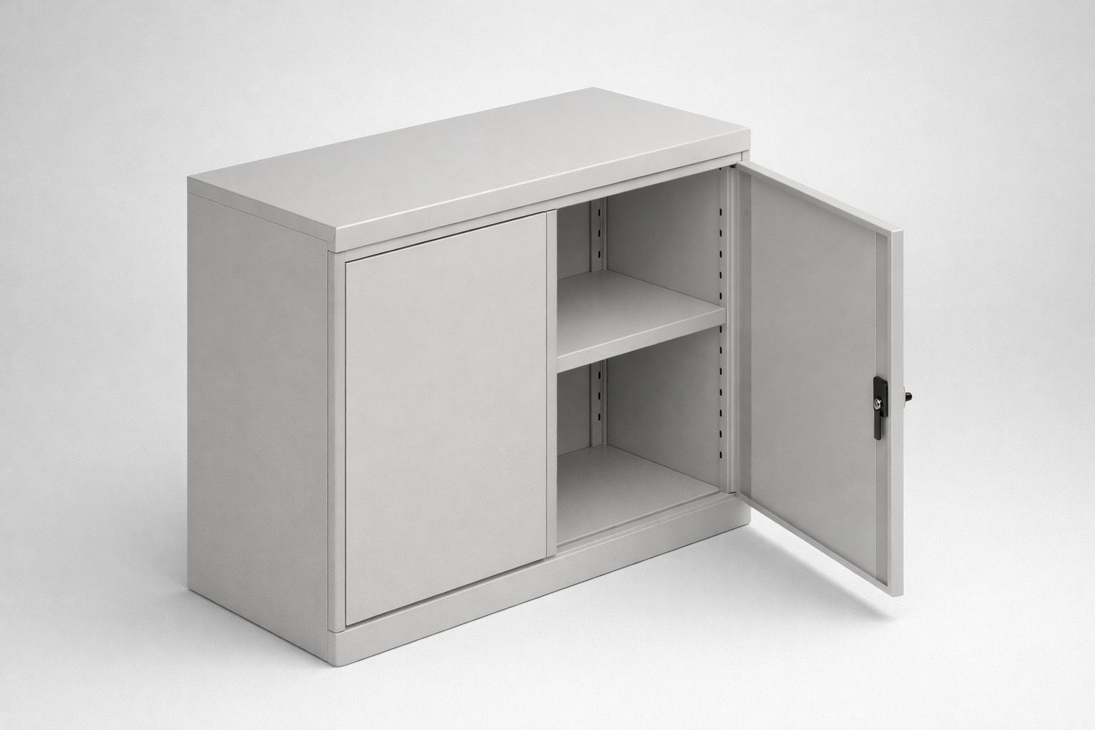 Metal office cabinet Sbm 803 - orderly storage of documents, binders and records in