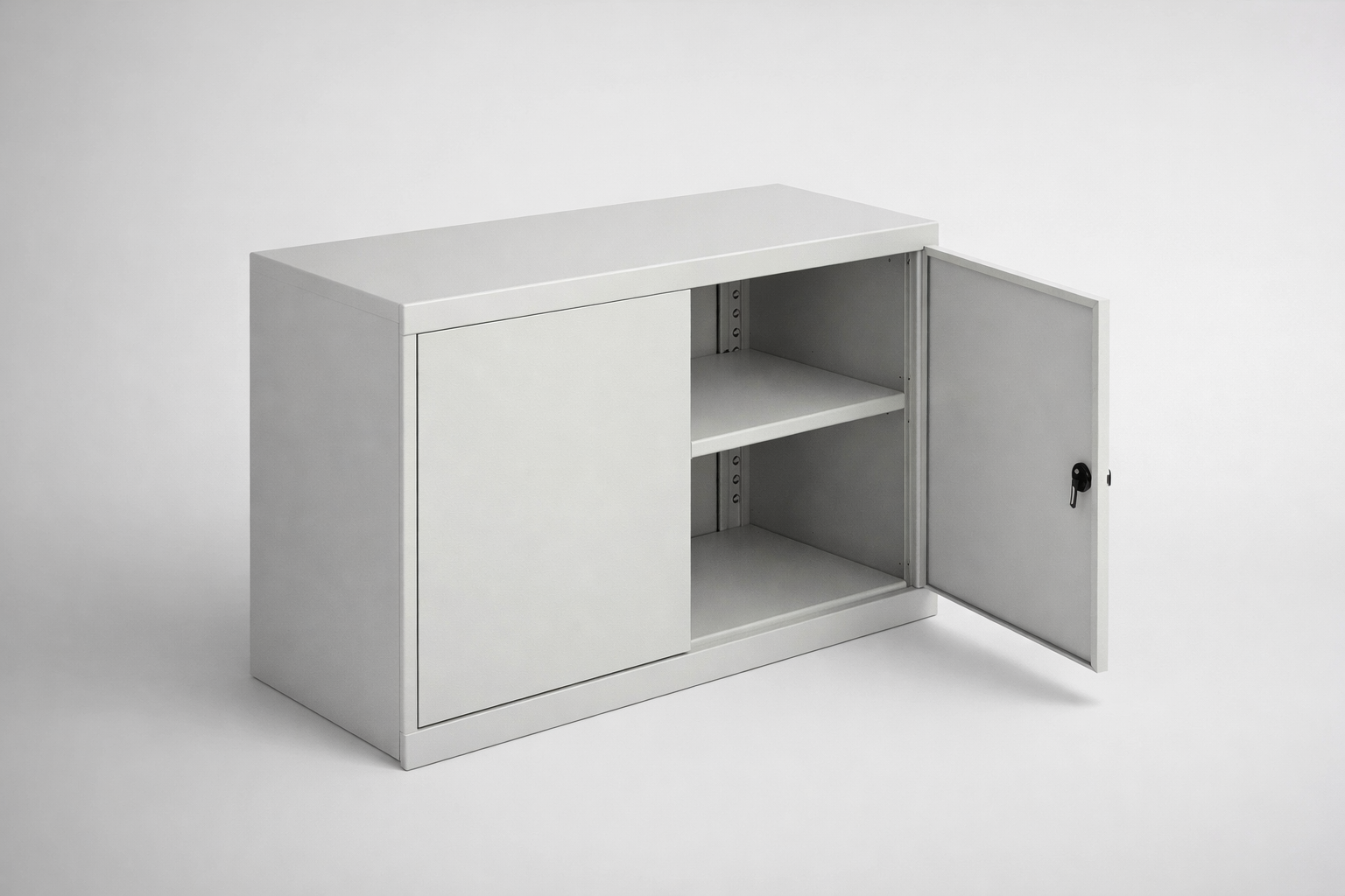 Metal office cabinet Sbm 804 - orderly storage of documents, binders and records in