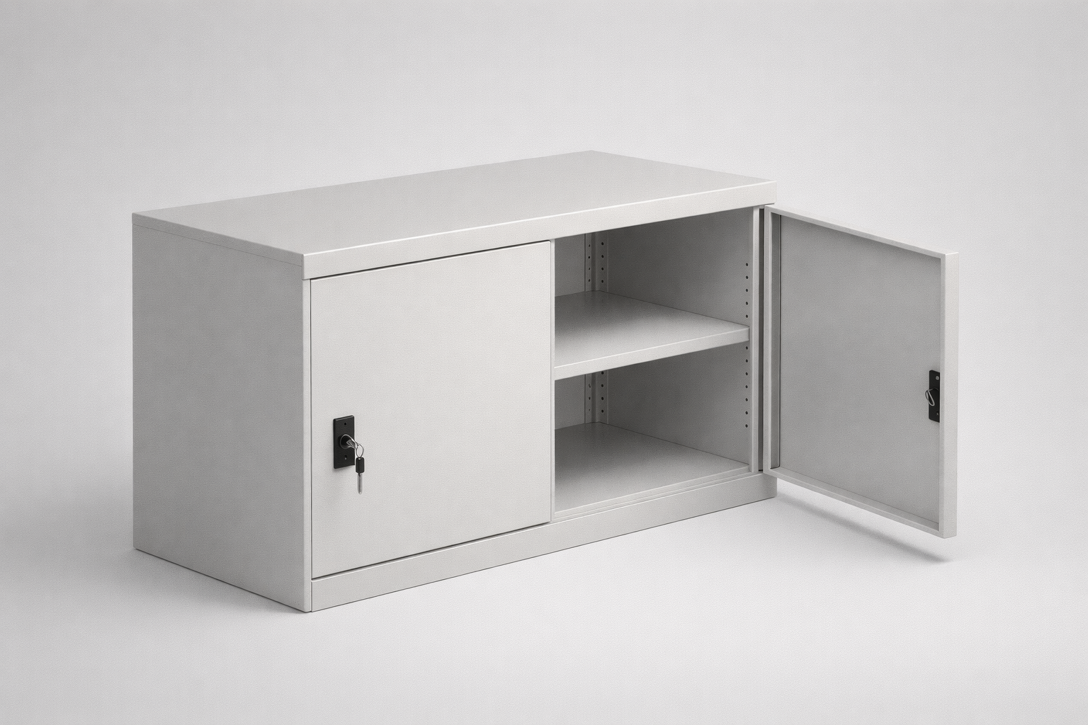 Metal office cabinet Sbm 402 - orderly storage of documents, binders and records in