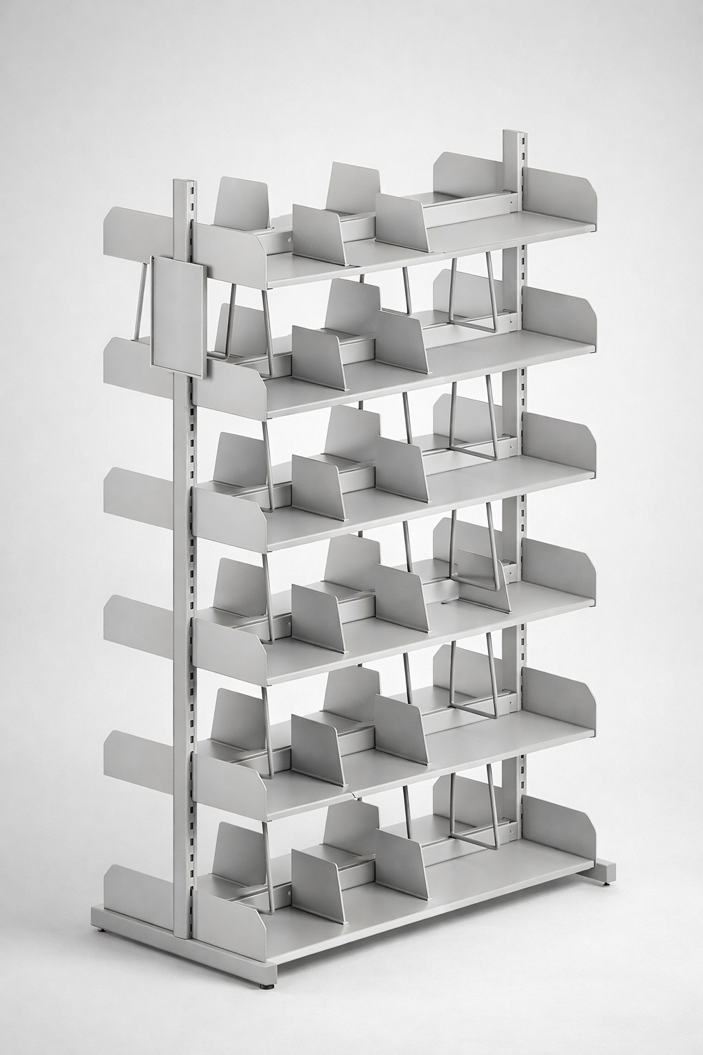 Library shelving unit Rmb 2 - clear presentation and organisation of books, folders