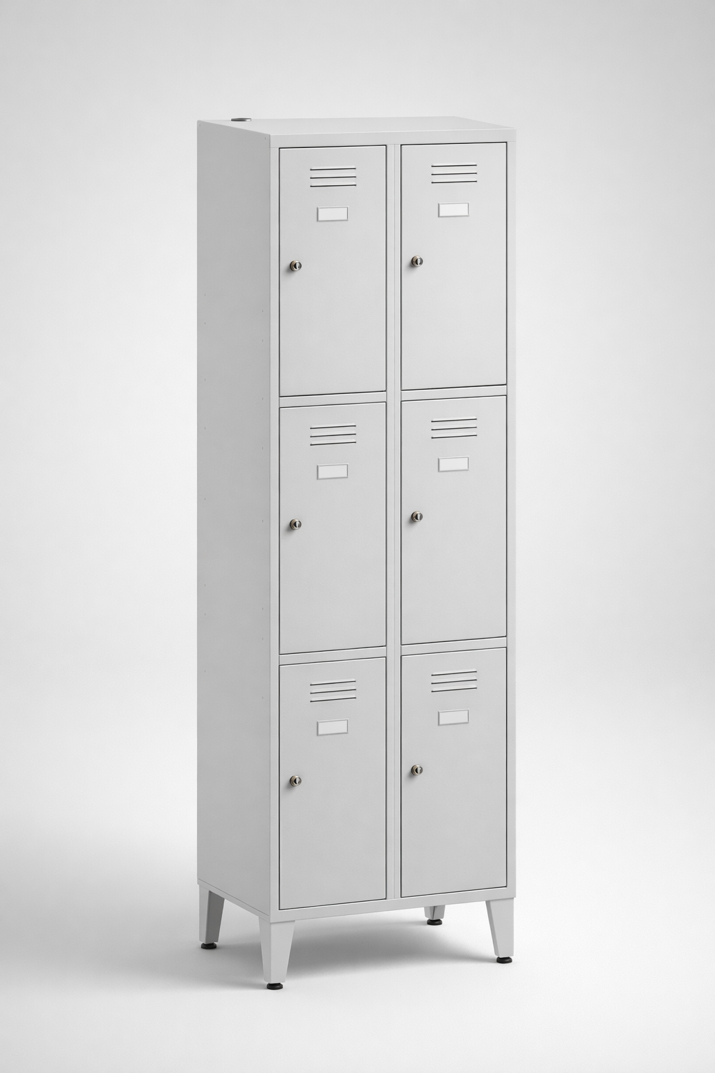 Compartment locker SUS 323 W st – with legs - clear separation of personal compartments in shared