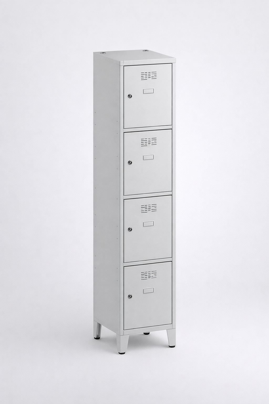 Compartment locker SUS 414 W st – with legs - clear separation of personal compartments in shared