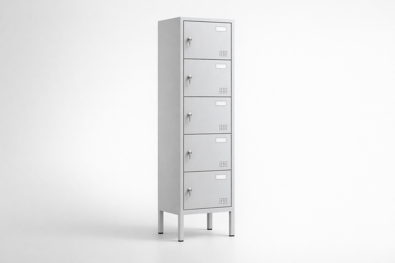 Cabinet with plexiglass doors MSus 315 – with legs - visual control of compartment contents while keeping