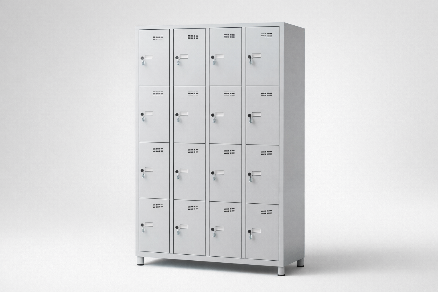 Cabinet with plexiglass doors MSus 335 - visual control of compartment contents while keeping