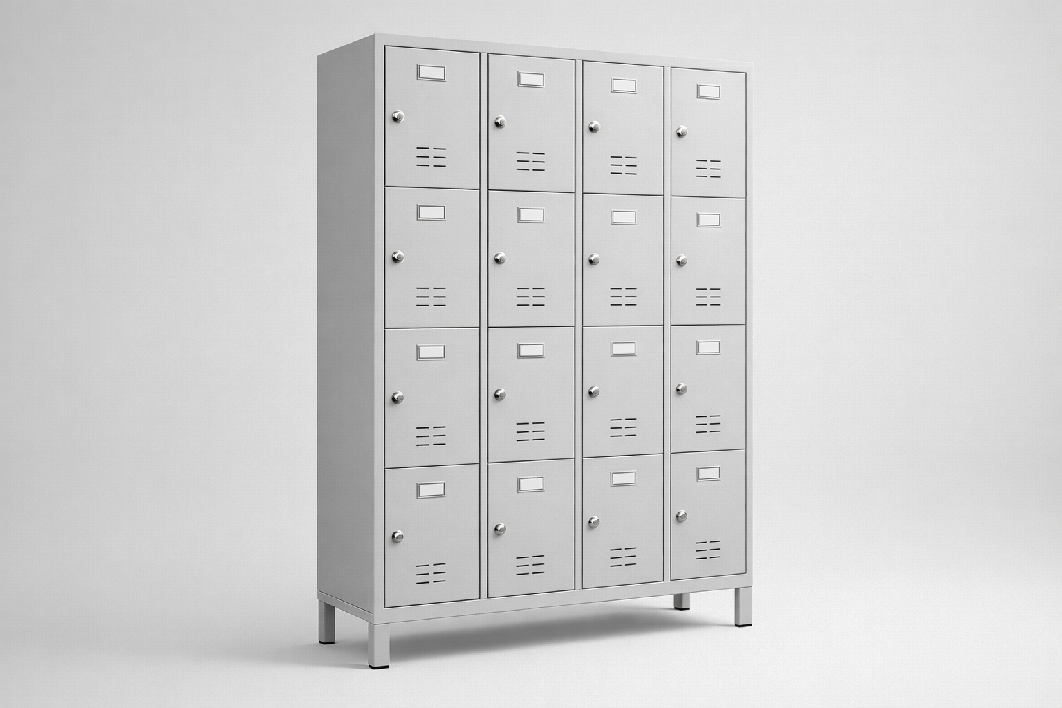 Cabinet with plexiglass doors MSus 345 – with legs - visual control of compartment contents while keeping