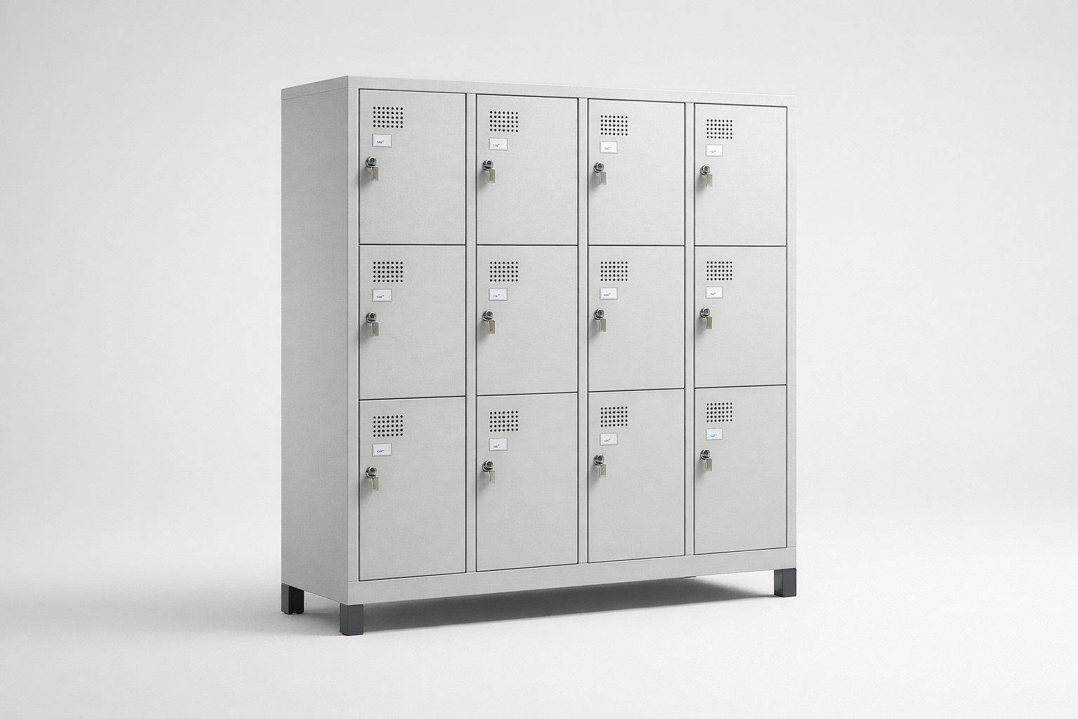 Cabinet with plexiglass doors MSus 432 - visual control of compartment contents while keeping