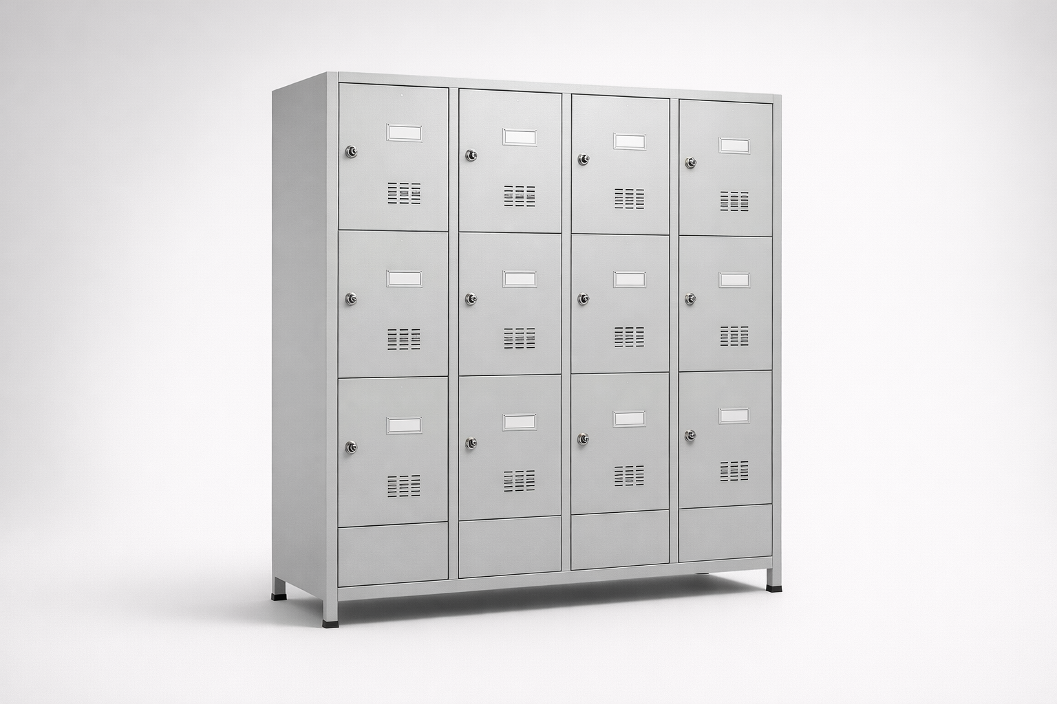 Cabinet with plexiglass doors MSus 434 - visual control of compartment contents while keeping