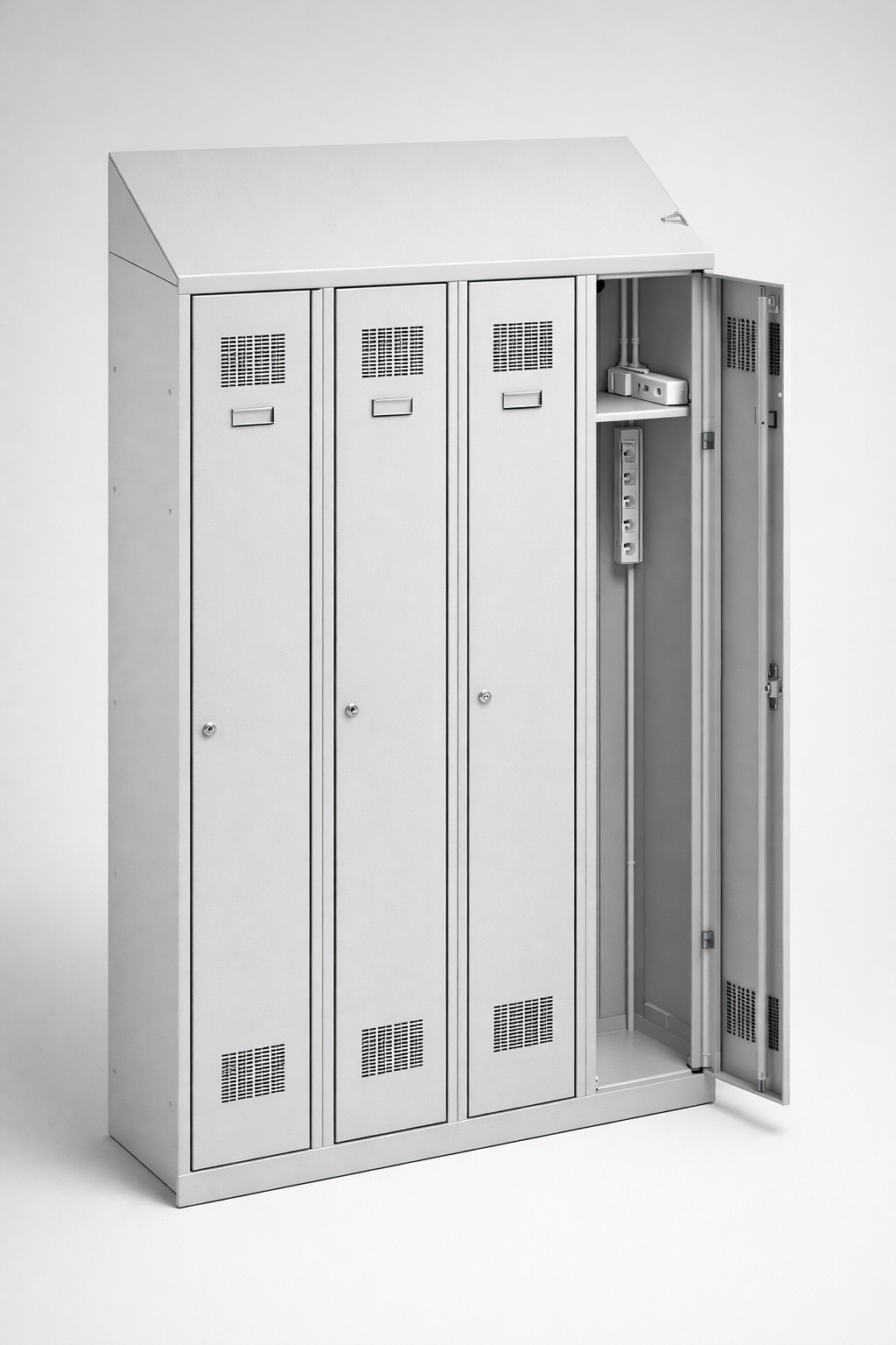 MSUV locker MSum 340v – 1 pkt - combining personal or garment storage with controlled