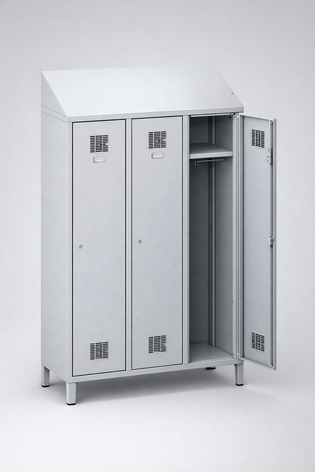 MSUV locker MSum 431v – 1 pkt - combining personal or garment storage with controlled
