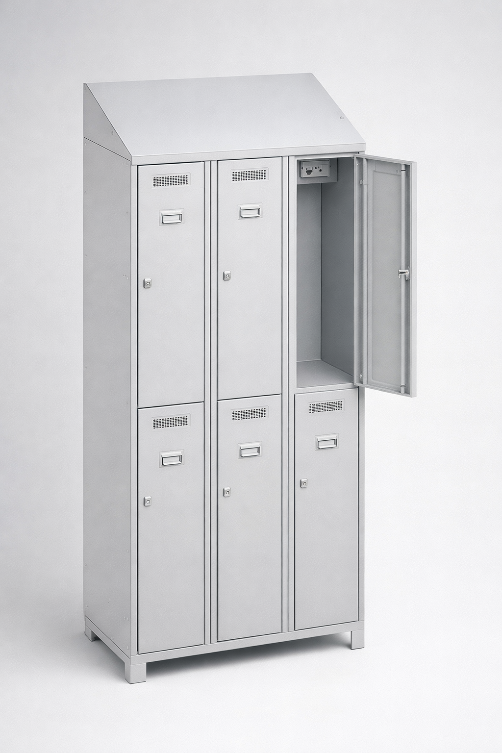 MSUV locker MSus 332v - combining personal or garment storage with controlled