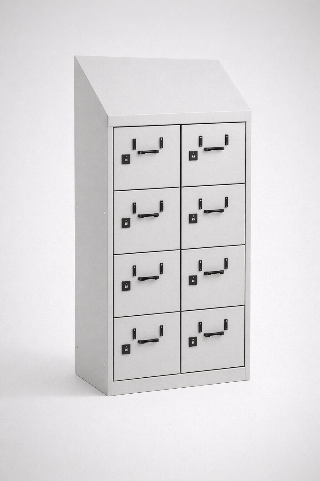 Wall-mounted lunch locker Sus 225w - organised welfare areas and order in shared spaces