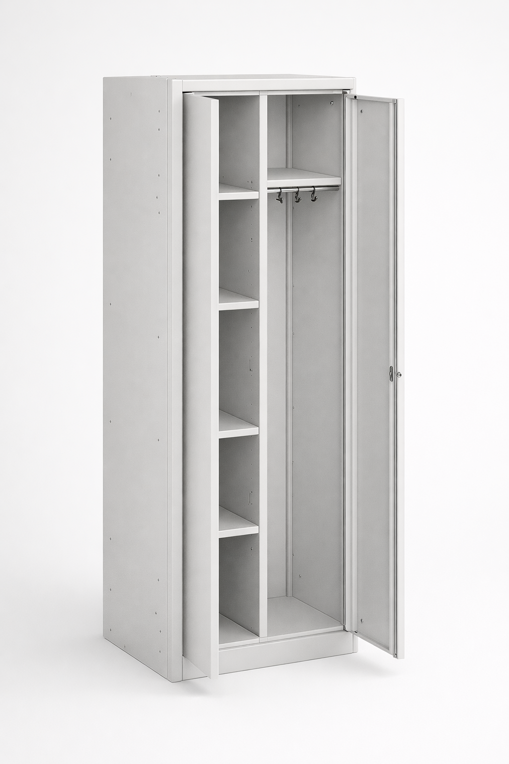 Janitorial cabinet MSU 61 - orderly storage of cleaning supplies and support