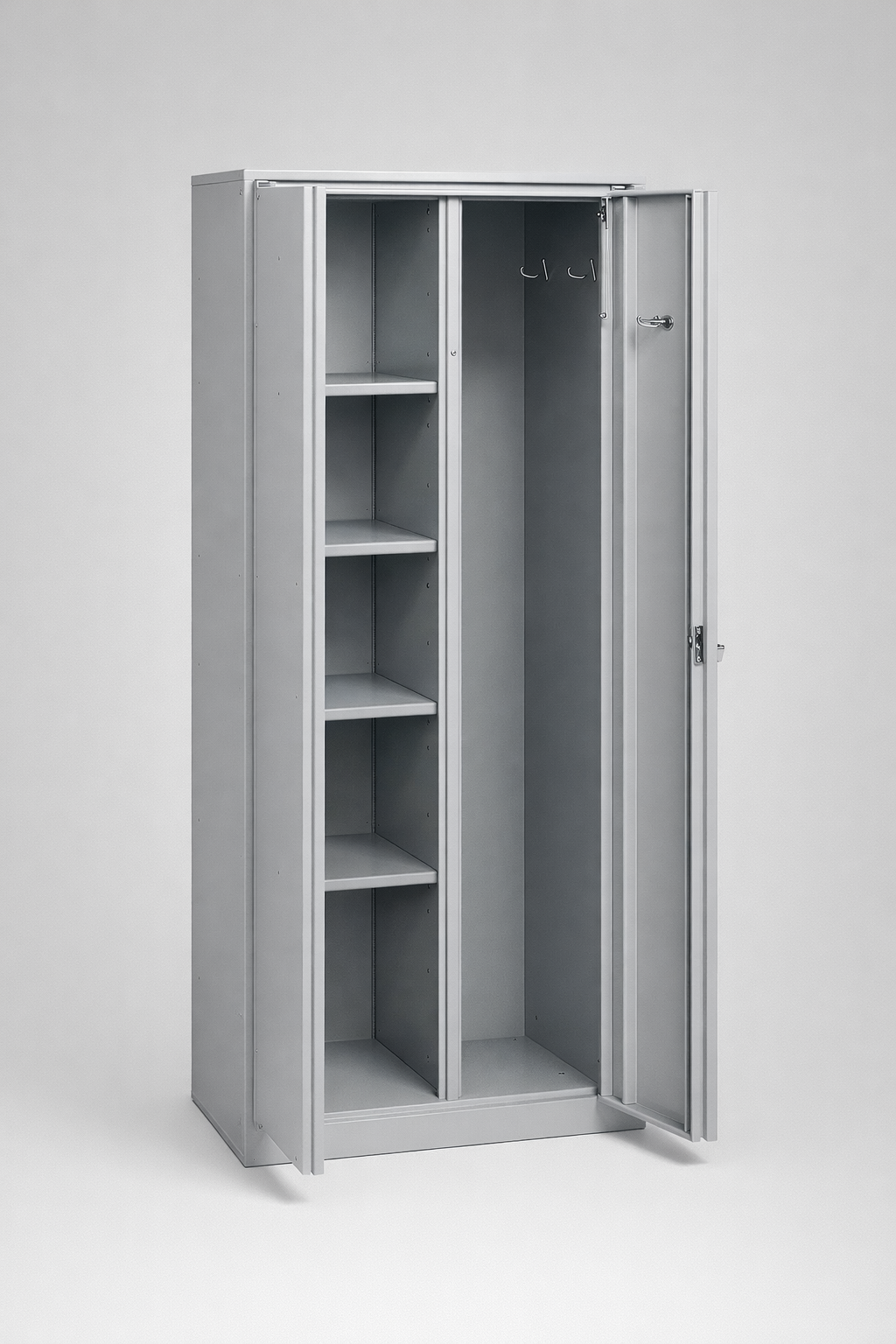 Janitorial cabinet MSU 82 - orderly storage of cleaning supplies and support