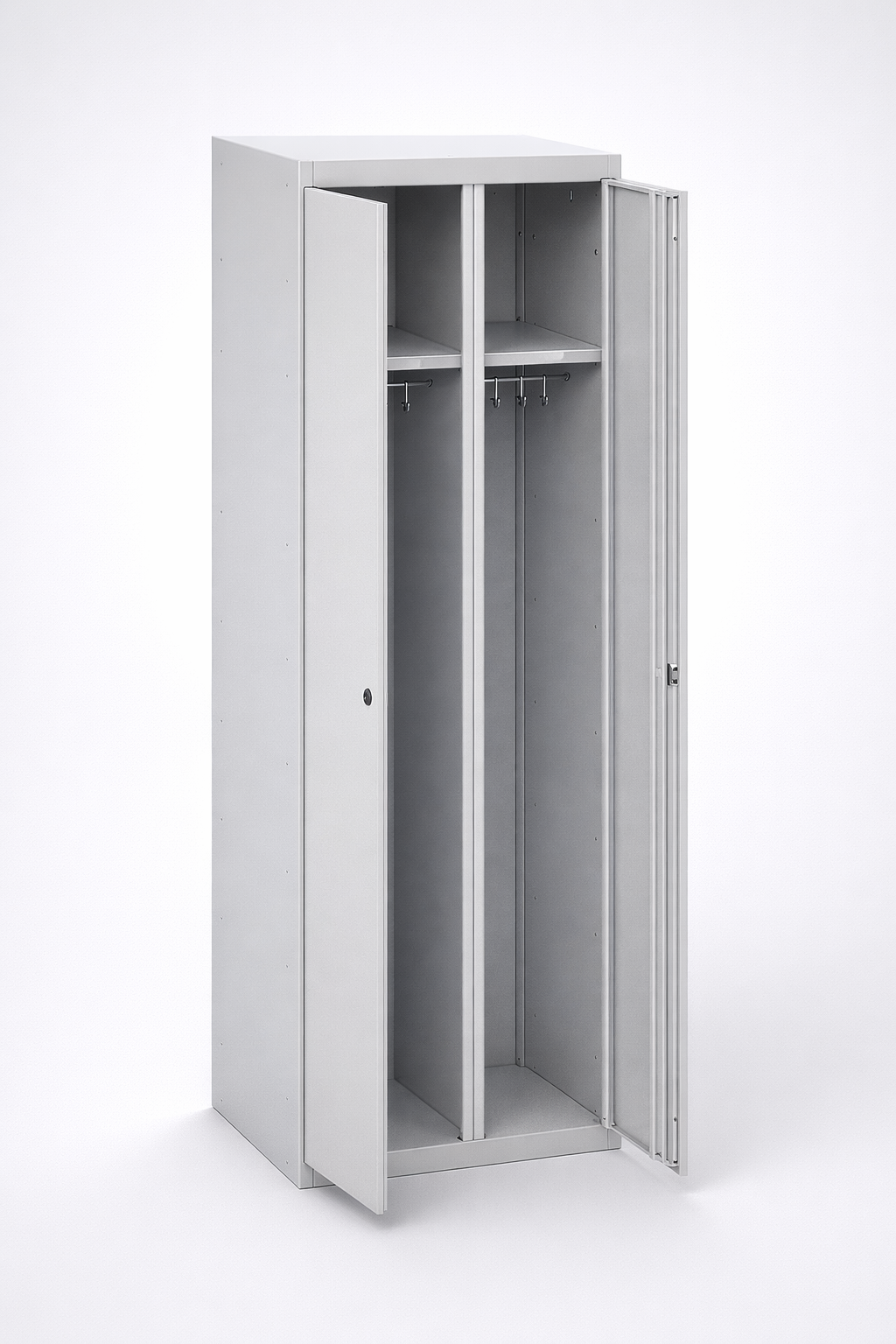 Janitorial cabinet MSU 63 - orderly storage of cleaning supplies and support