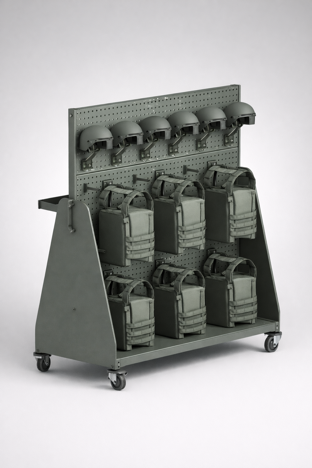 Weapon cabinet QST 6 - organisation of squad equipment and fast preparation