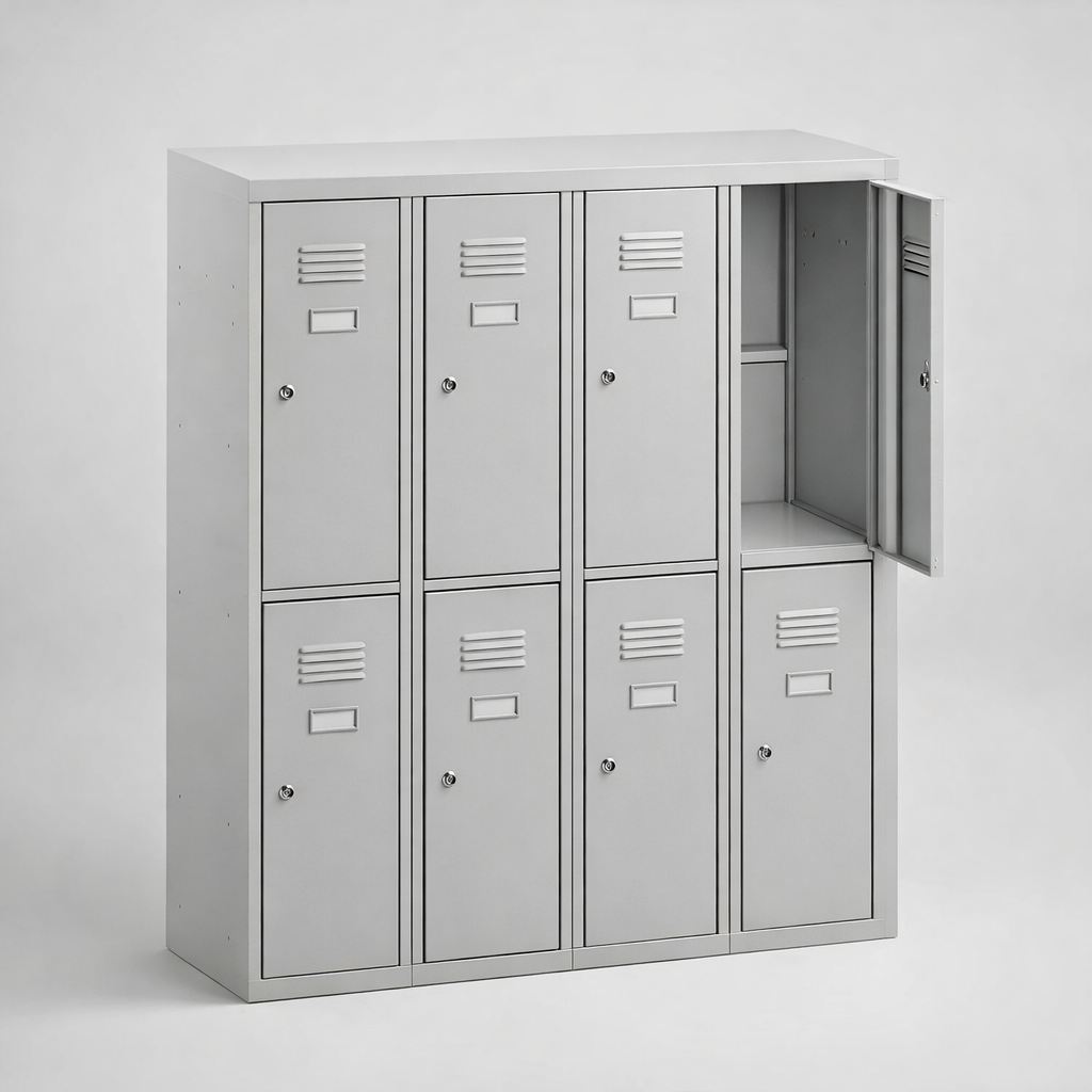 School locker MSus 342S - orderly storage of student belongings, classroom