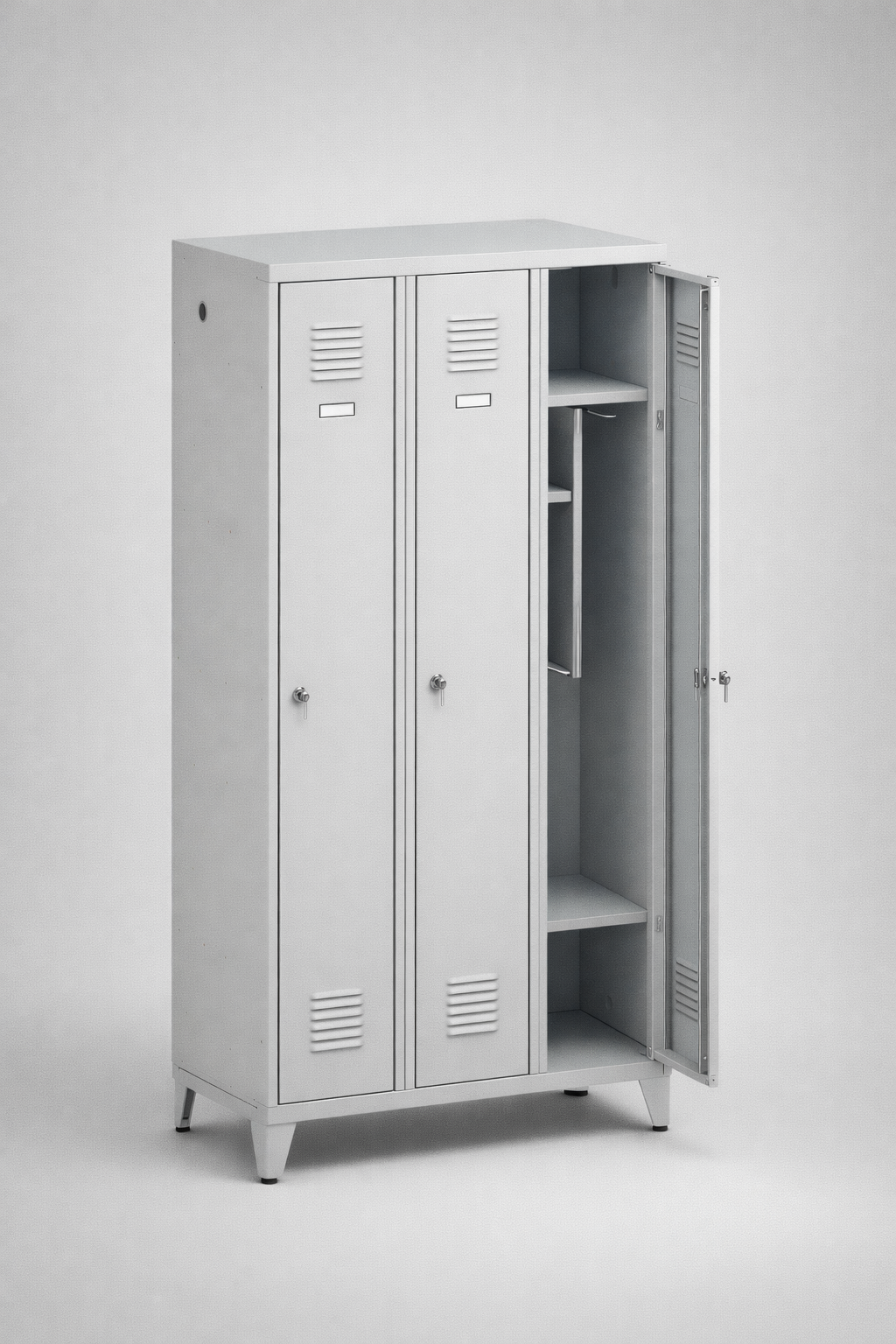 School locker SMS 330 NG - orderly storage of student belongings, classroom