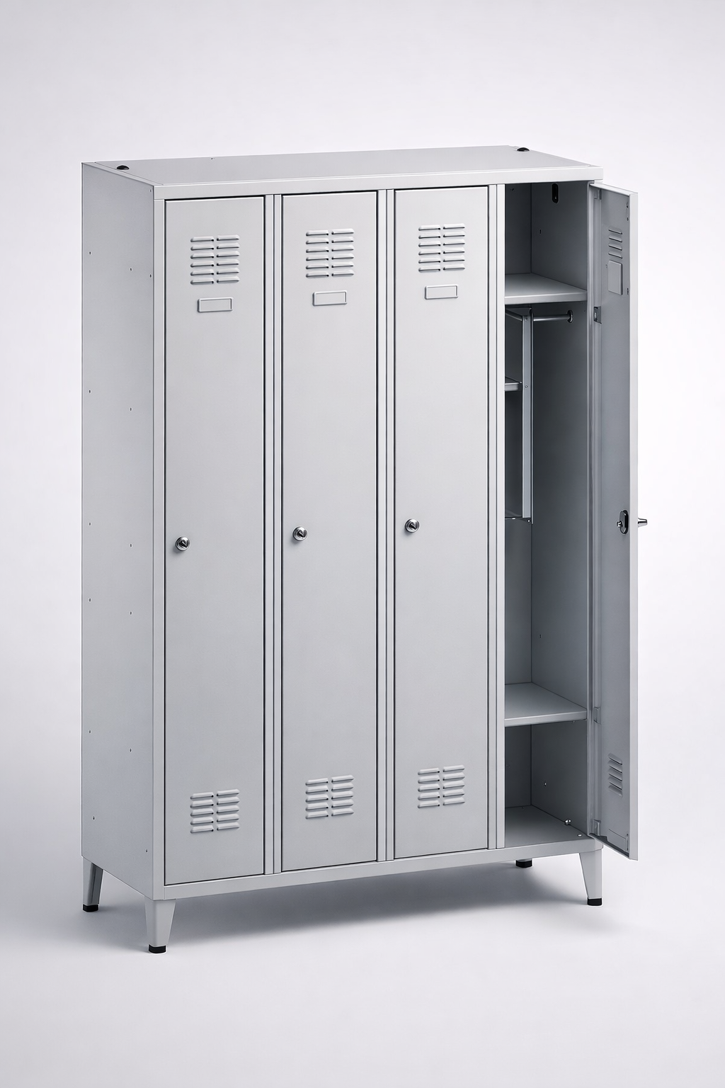 School locker SMS 340 NG - orderly storage of student belongings, classroom