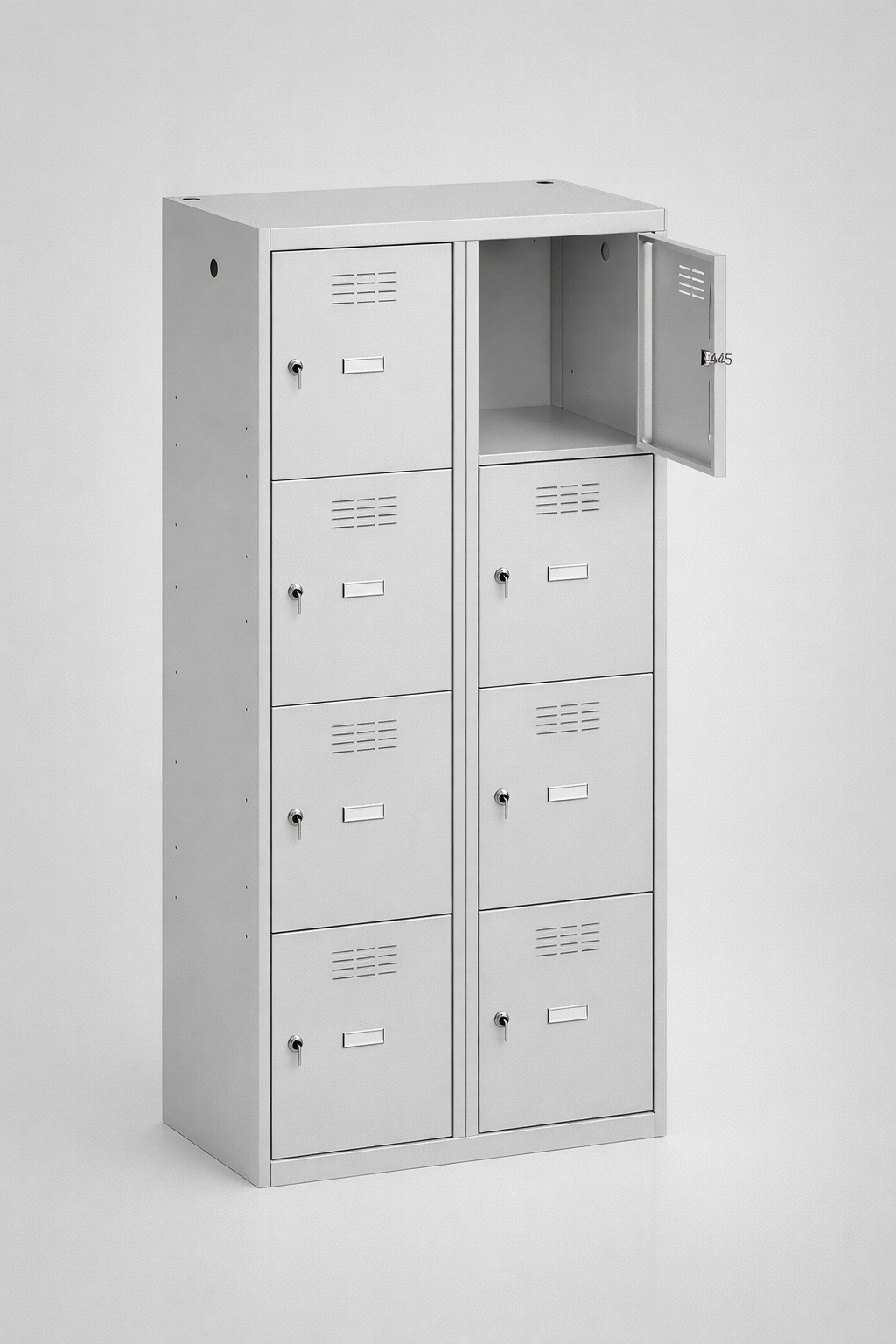 School locker SMS 424 - orderly storage of student belongings, classroom
