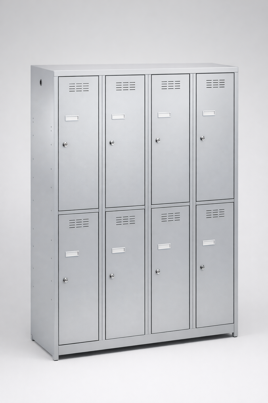 School locker SUS 342W – with shelf - orderly storage of student belongings, classroom