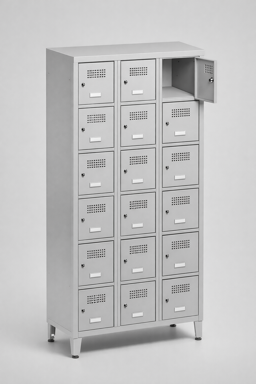 School locker MSus 336 – with legs - orderly storage of student belongings, classroom
