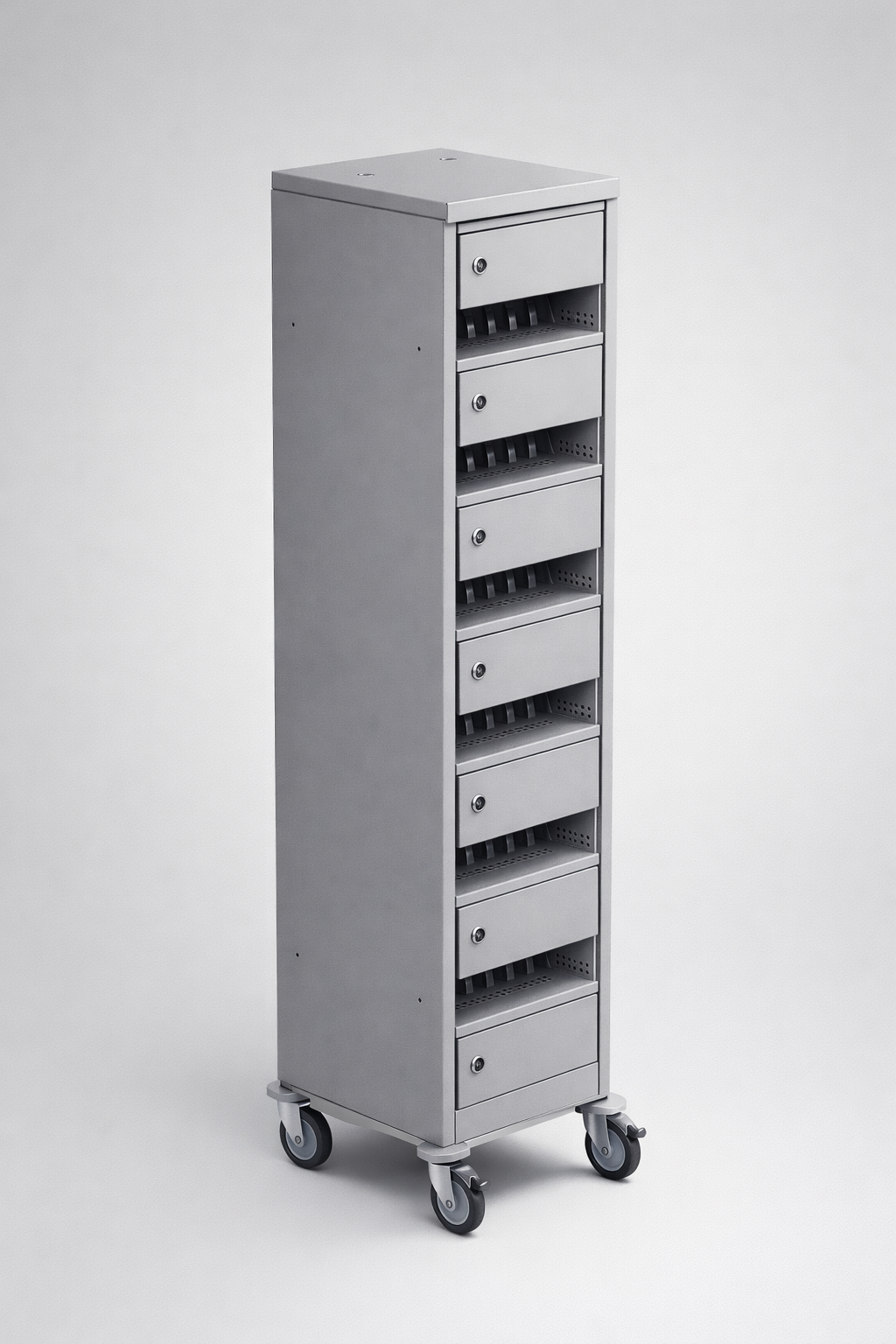 Laptop cabinet SZNL 0101010104 - stationary storage, charging and assignment of shared