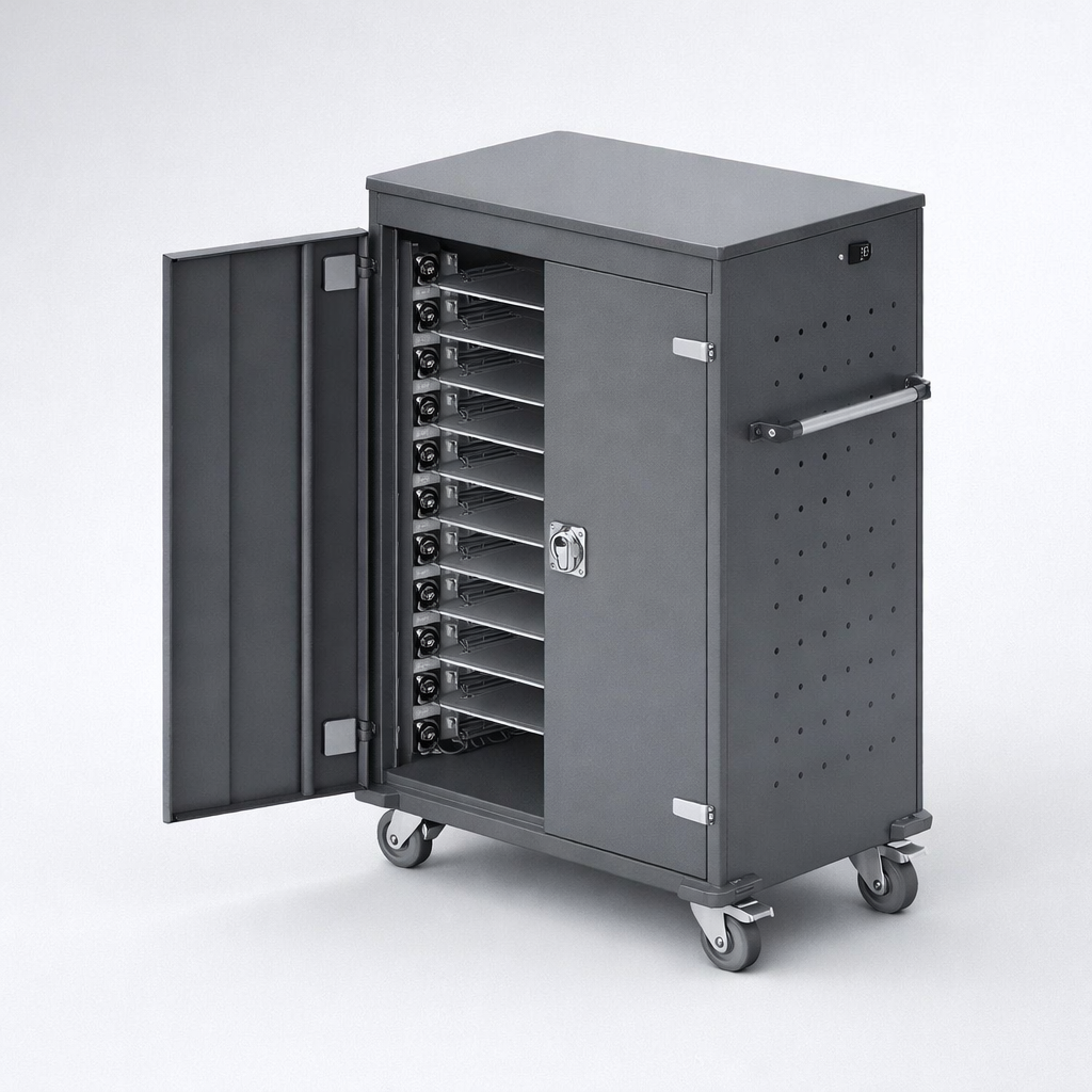 Laptop trolley WNL 0614051004 - controlled circulation, charging and efficient