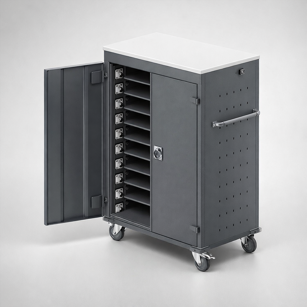 Laptop trolley WNL 0614051017 - controlled circulation, charging and efficient