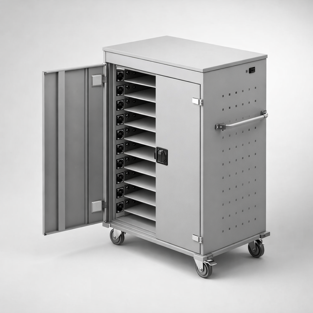 Laptop trolley WNL 0614051003 - controlled circulation, charging and efficient