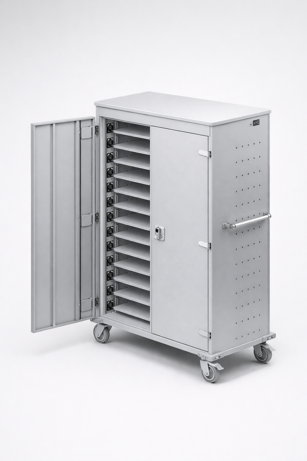 Laptop trolley WNL 0616051017 - controlled circulation, charging and efficient