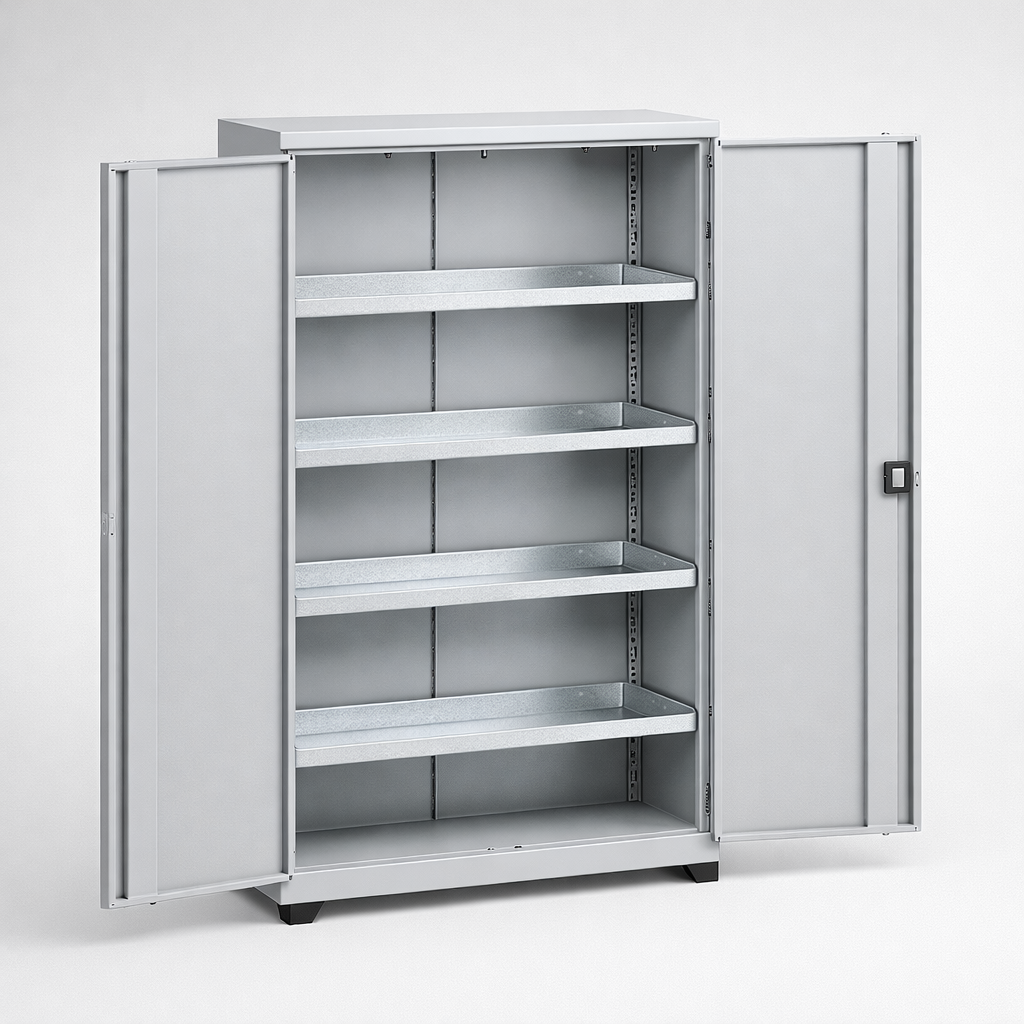 Workshop cabinet MSW212/5-20 - organised tools, components and service equipment