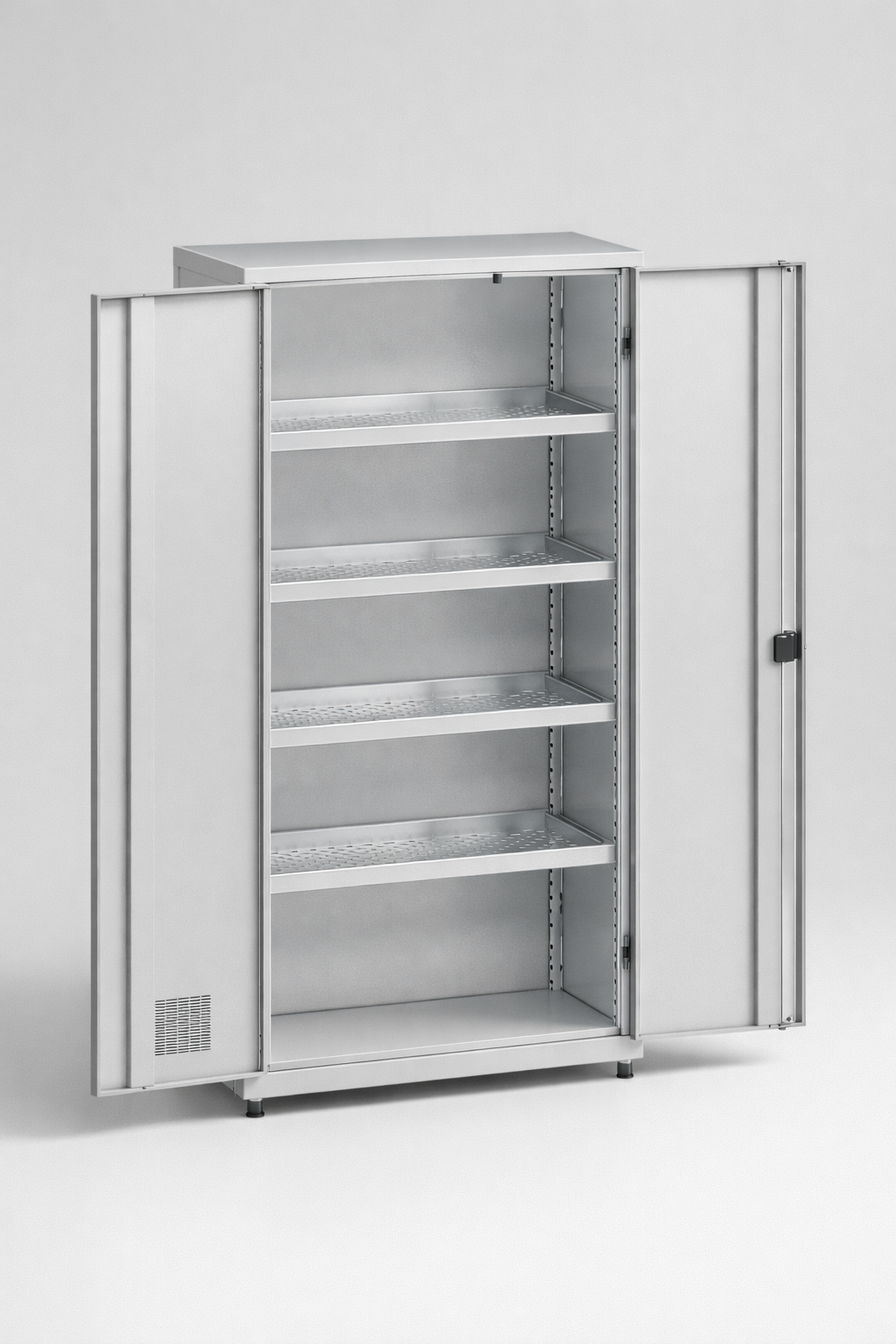 Workshop cabinet MSW210/5-25pa - organised tools, components and service equipment