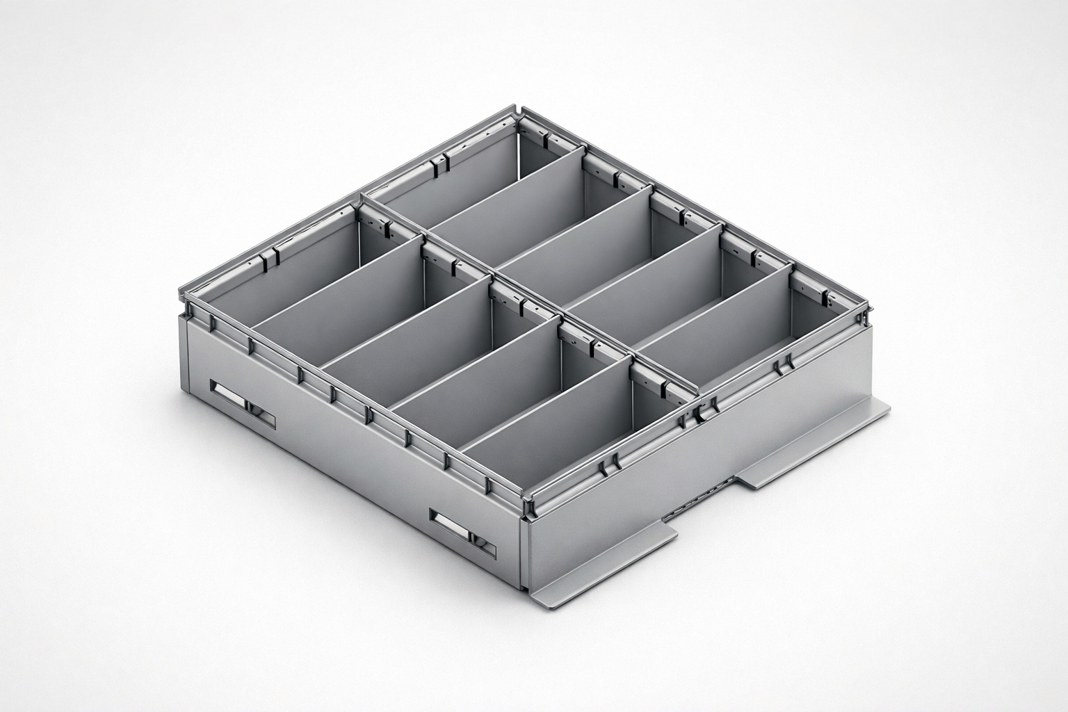 Workshop cabinet Wkład szuflady type A70 - organised tools, components and service equipment