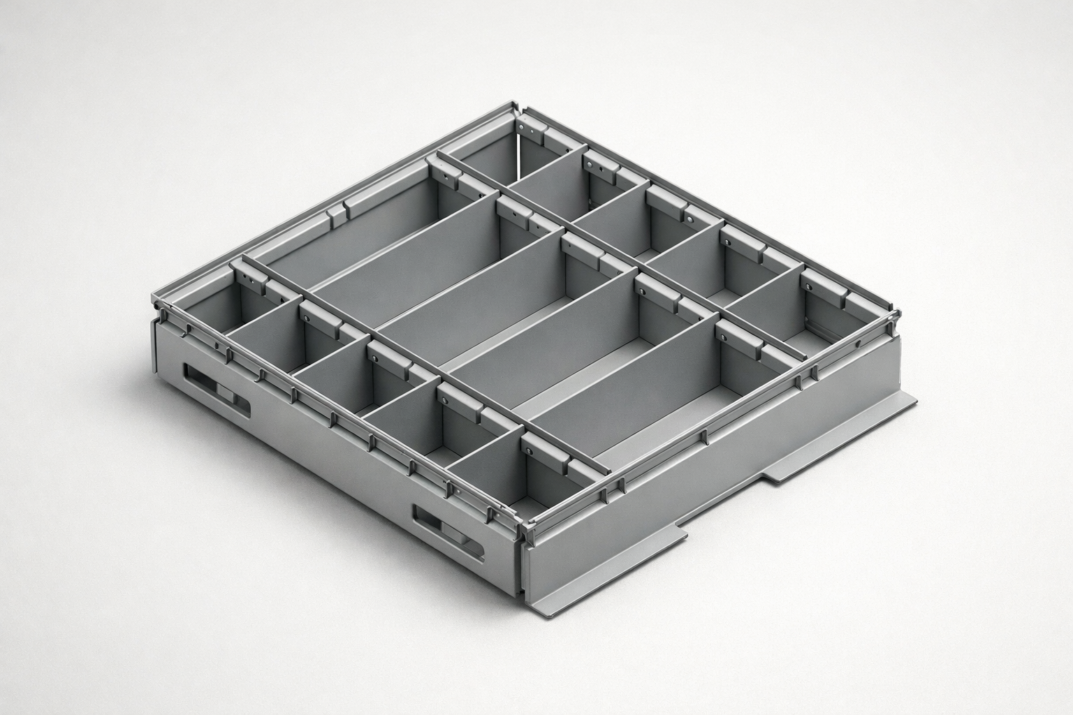 Workshop cabinet Wkład szuflady type C70 - organised tools, components and service equipment