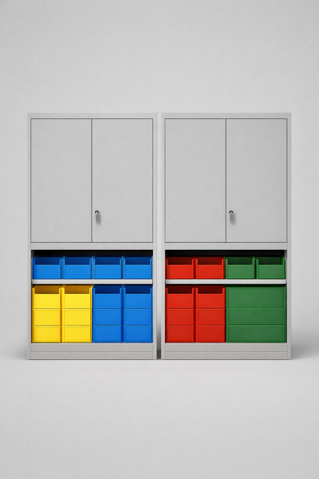 Workshop cabinet S1/h45 – 2 szt. - organised tools, components and service equipment