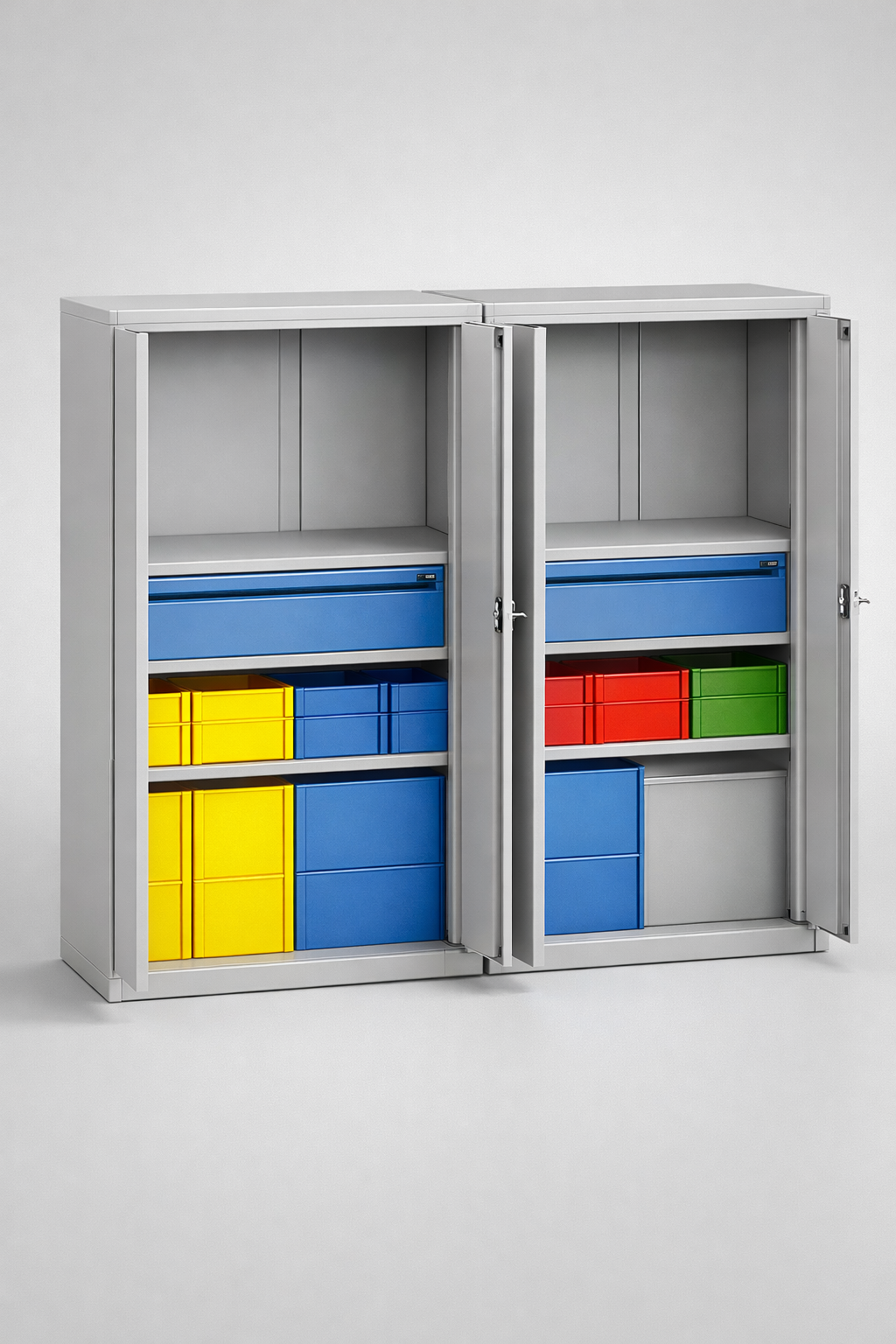 Workshop cabinet S2/h45 – 2 szt. - organised tools, components and service equipment