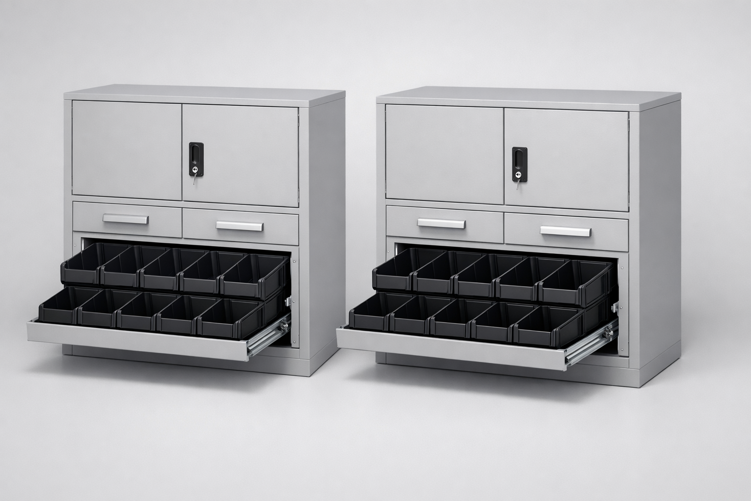 Workshop cabinet S1/h63 – 2 szt. - organised tools, components and service equipment