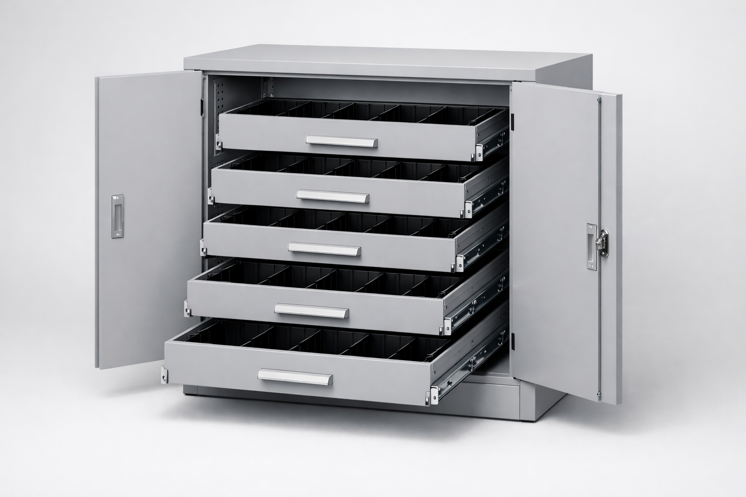 Workshop cabinet S5/h63 – 5 szt. - organised tools, components and service equipment