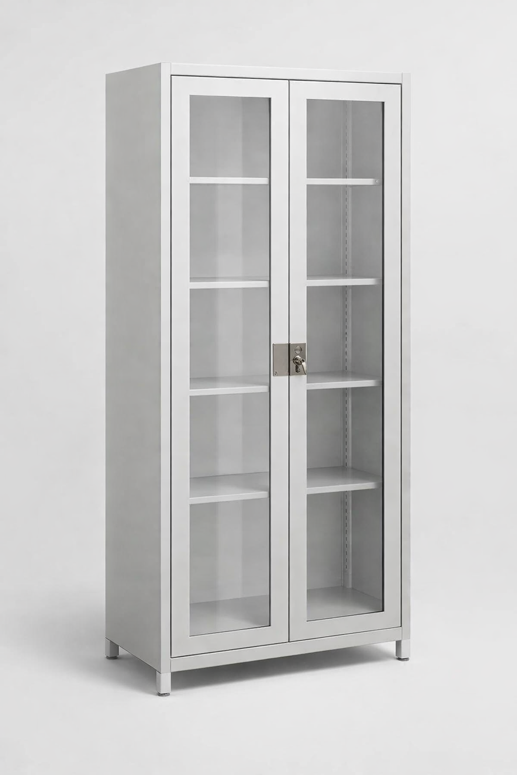 Medical cabinet NSml 112 (metalowe półki) - organised supplies and easy operation in environments