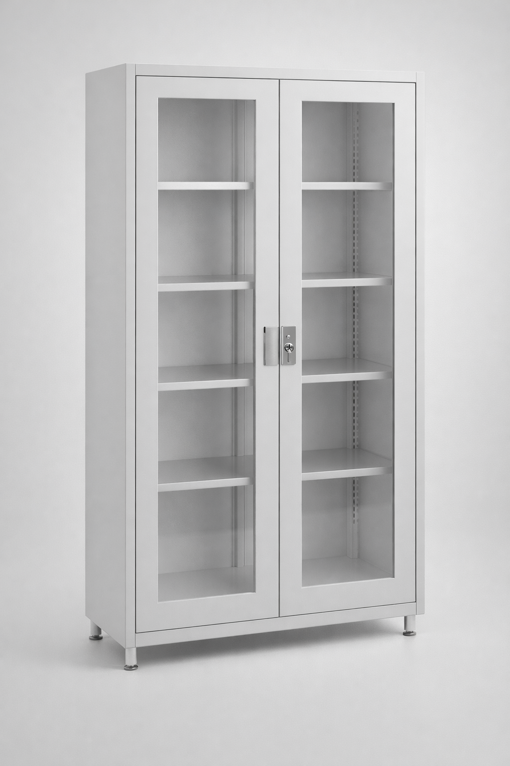 Medical cabinet NSml 103 (metalowe półki) - organised supplies and easy operation in environments