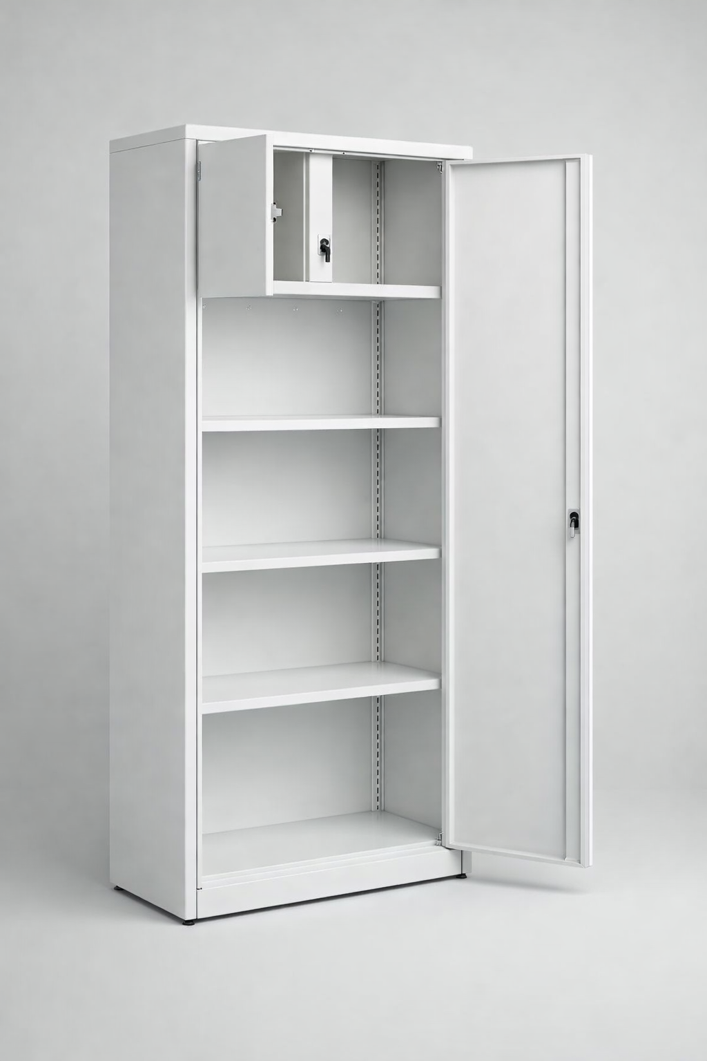 Metal office cabinet Sbm 204 M lx - orderly storage of documents, binders and records in