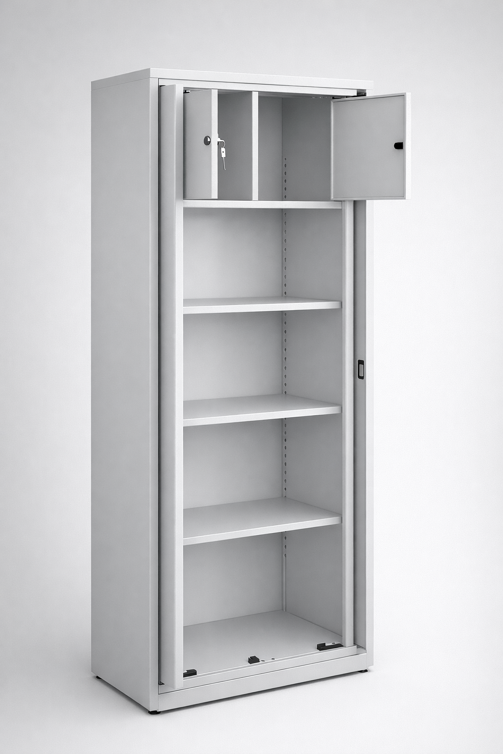 Metal office cabinet Sbm 211 M lx - orderly storage of documents, binders and records in