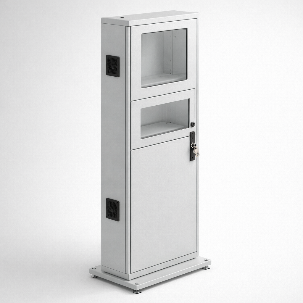 Industrial computer cabinet SPNK - safe separation of control equipment and technical