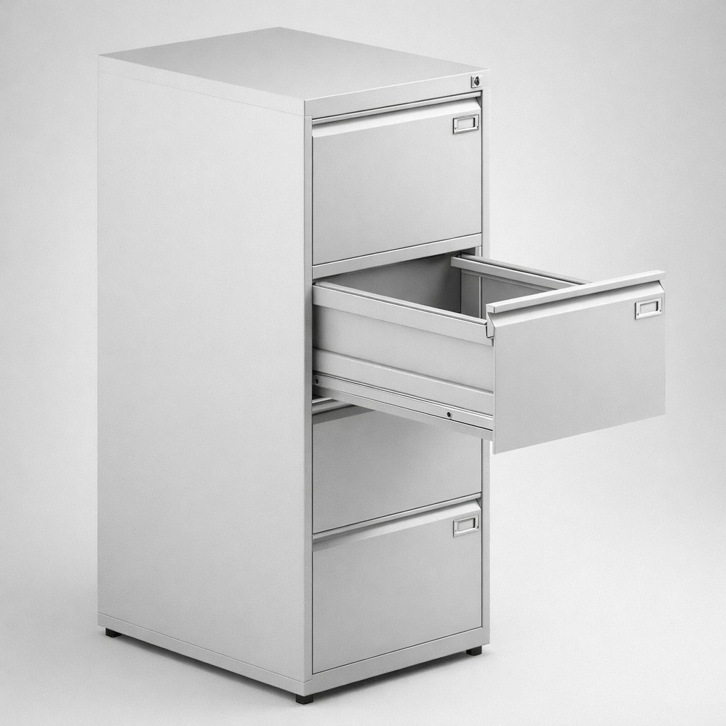 Filing cabinet Szk 306 st - precise organisation of hanging files, folders and