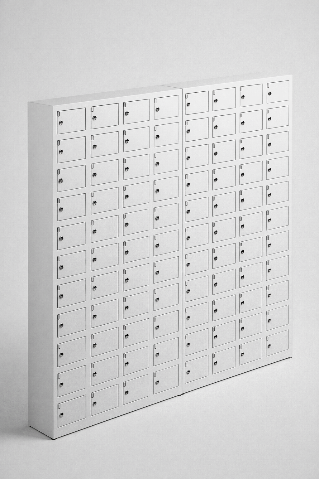 Mobile phone storage cabinet WSS 90 - controlled deposit of mobile devices in shared